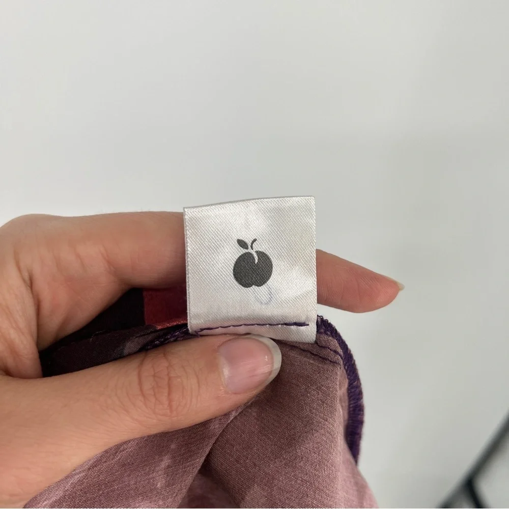 With Jean Naomi Purple Festival Rave Convertible Halter Wrap Midi Skirt Set XS - Picture 16 of 16